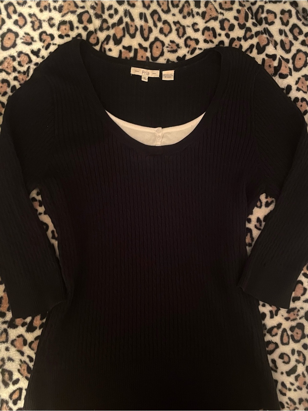 ♡ Pria 100% Cotton Sweater Cardigan